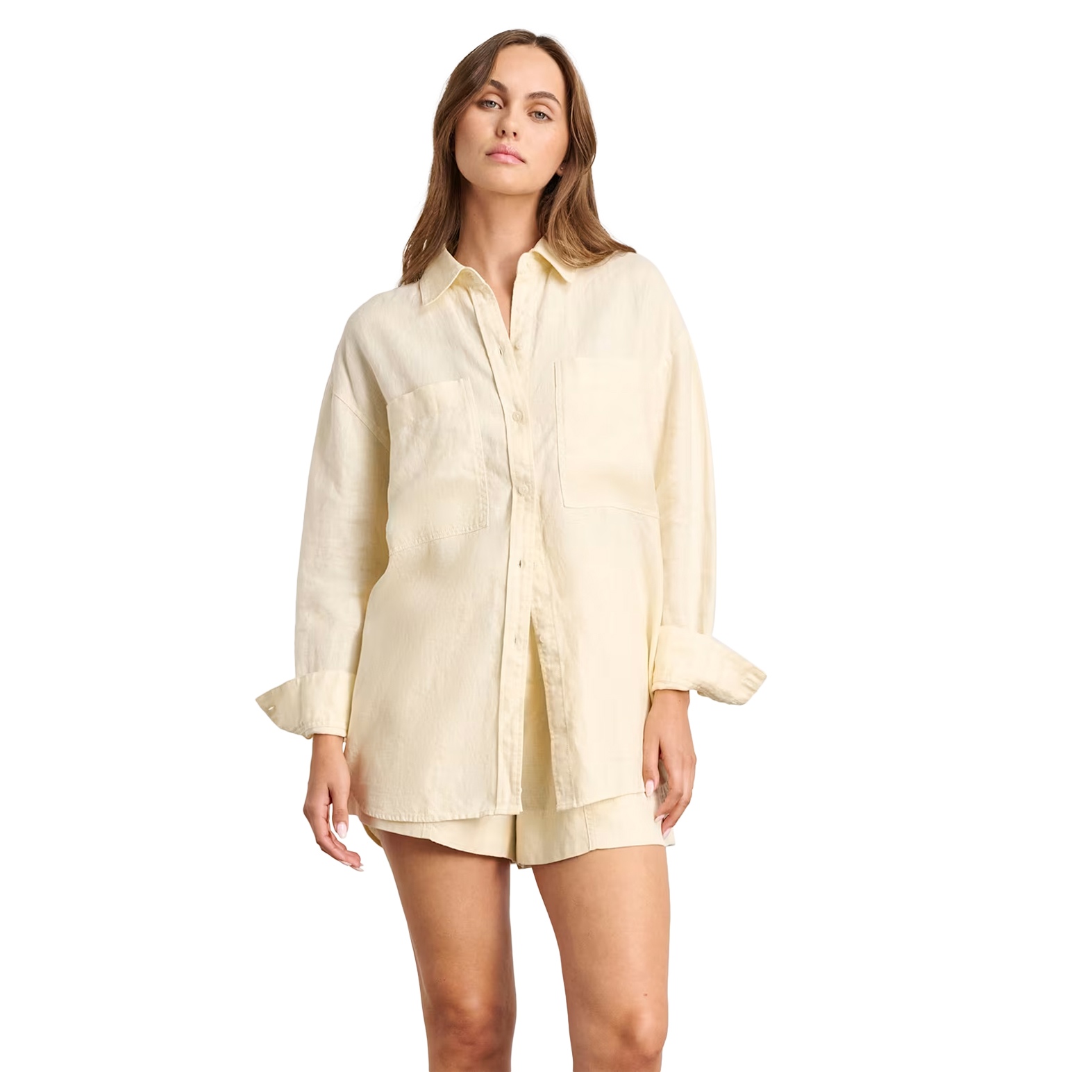 JAG Cindy Linen Oversized Shirt